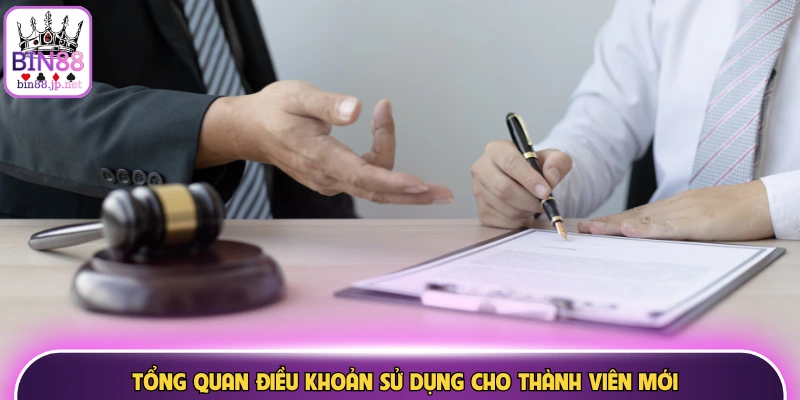 Tổng quan điều khoản sử dụng cho thành viên mới